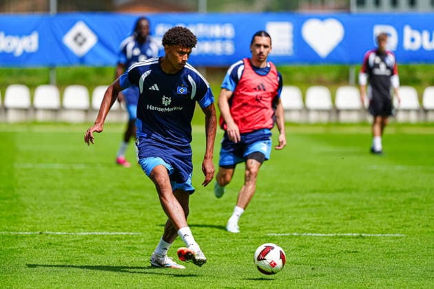 Jason Bissi-Mouelle AUT, Training Hamburger SV, Fussball, 1. Bundesliga, Saison 2026 2027, 20.07.2026 AUT, Training Hamburger SV, Fussball, 1. Bundesliga, Saison 2026 2027, 20.07.2026 Oberlängenfeld *** Jason Bissi Mouelle, Austria, Hamburger SV training, soccer, Bundesliga 1, 2026–2027 season, July 20, 2026, Austria, Hamburger SV training, soccer, Bundesliga 1, 2026–2027 season, July 20, 2026, Oberlängenfeld Copyright: xEibner-Pressefoto MarcelxvonxFehrnx EP_MFN