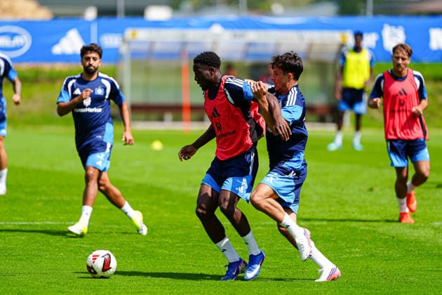Kelvin Ojo, Nicolas Capaldo (Hamburger SV, 24) AUT, Training Hamburger SV, Fussball, 1. Bundesliga, Saison 2026 2027, 20.07.2026 AUT, Training Hamburger SV, Fussball, 1. Bundesliga, Saison 2026 2027, 20.07.2026 Oberlängenfeld *** Kelvin Ojo, Nicolas Capaldo, Hamburger SV, 24 AUT, Hamburger SV practice, soccer, Bundesliga 1, 2026–2027 season, July 20, 2026 (AUT), Hamburg SV training, soccer, Bundesliga 1, 2026–2027 season, July 20, 2026, Oberlängenfeld Copyright: xEibner-Pressefoto MarcelxvonxFehrnx EP_MFN