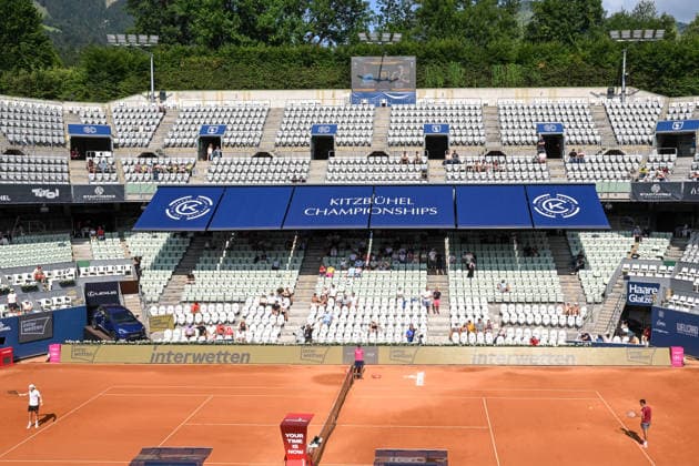 TENNIS - ATP, Tennis Herren Generali Open 2026 KITZBUEHEL,AUSTRIA,20.JUL.26 - TENNIS - ATP World Tour, Generali Open. Image shows an overview of Center Court.  GEPAxpictures xDanielxSchoenherr