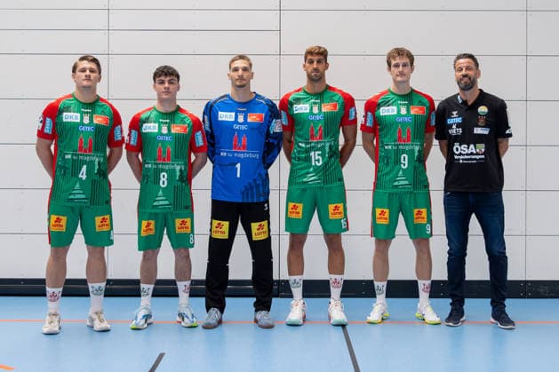 Handball, HBL, SC Magdeburg, photo shoot