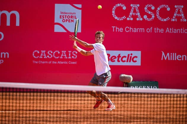 July 20, 2026, Lisbon, Lisbon, Portugal: LUCA VAN ASSCHE in action during the Round of 32 at the Millennium Estoril Open ATP, Tennis Herren tennis tournament at Clube de Tenis do Estoril. Lisbon Portugal - ZUMAr238 0862201588st Copyright: xRicardoxRochax