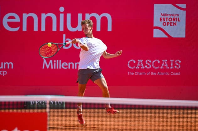 July 20, 2026, Lisbon, Lisbon, Portugal: LUCA VAN ASSCHE in action during the Round of 32 at the Millennium Estoril Open ATP, Tennis Herren tennis tournament at Clube de Tenis do Estoril. Lisbon Portugal - ZUMAr238 0862201648st Copyright: xRicardoxRochax