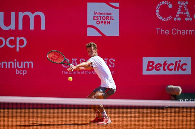 July 20, 2026, Lisbon, Lisbon, Portugal: LUCA VAN ASSCHE in action during the Round of 32 at the Millennium Estoril Open ATP, Tennis Herren tennis tournament at Clube de Tenis do Estoril. Lisbon Portugal - ZUMAr238 0862201666st Copyright: xRicardoxRochax