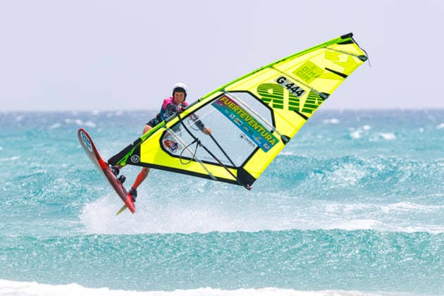 Fuerteventura Playa de Sotavento PWA Windsurfing Freestyle Grand Slam G-444 Kloster Lisa *** Fuerteventura, Playa de Sotavento, PWA Windsurfing Freestyle Grand Slam, G 444, Lisa Monastery huk