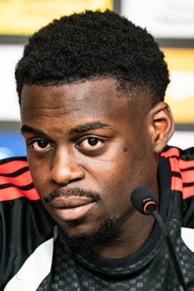 Frankfurt am Main, 20.07.2026 Pressekonferenz mit Neuzugang Noel Aseko v.l., Noel Aseko (Eintracht Frankfurt) (DFL DFB REGULATIONS PROHIBIT ANY USE OF PHOTOGRAPHS as IMAGE SEQUENCES and or QUASI-VIDEO) *** Frankfurt am Main, July 20, 2026 Press conference with new signing Noel Aseko (left), Noel Aseko, Eintracht Frankfurt. DFL and DFB regulations prohibit any use of photographs as image sequences and or quasi-video. Copyright: HMBxMedia JoaquimxFerreira