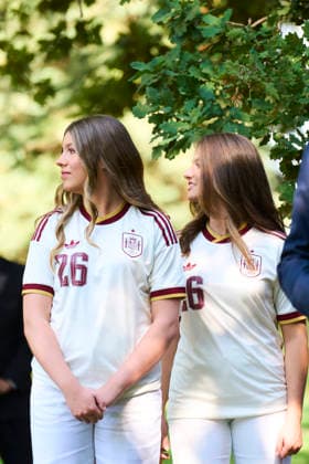 Spanish Royals Receive National Football Team Following World Cup Win Crown Princess Leonor, Princess Sofia receive National Football Team Following World Cup Win at Zarzuela Palace on July 20, 2026 in Madrid, Spain Photo by IMAGO MPG Madrid Zarzuela Palace Madrid Spain  Copyright: xMPGx
