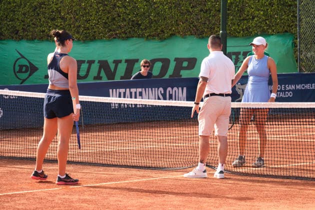 TENNIS - International Tennis Tournament - 37th Palermo Ladies Open Photo by IPA ABACAPRESS.COM86847993 - Palermo, Italy, July 2026. Country Time Club, Palermo Ladies Open 2026, a women s professional tennis tournament on the WTA, Tennis Damen 125 circuit. Pictured: Sofya Lansere vs. Lola Radivojevic Palermo Italy  Copyright: xIPAxSport ABACAx