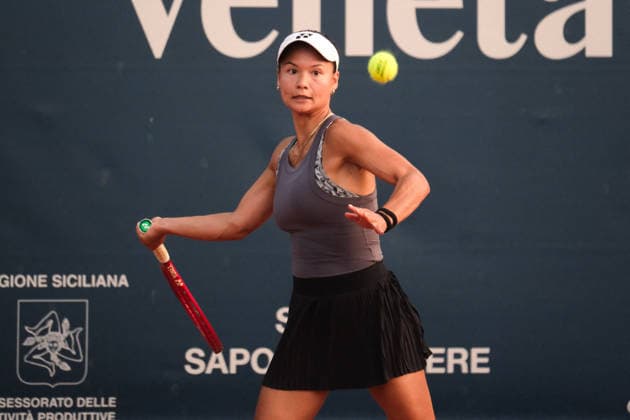 TENNIS - International Tennis Tournament - 37th Palermo Ladies Open Photo by IPA ABACAPRESS.COM86848301 - Palermo, Italy, July 2026. Country Time Club, Palermo Ladies Open 2026, a women s professional tennis tournament on the WTA, Tennis Damen 125 circuit. Pictured: Amarissa Toth vs. Jennifer Ruggeri Palermo Italy  Copyright: xIPAxSport ABACAx