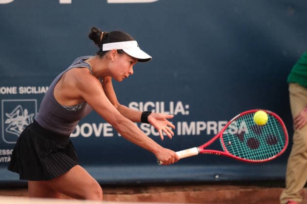 TENNIS - International Tennis Tournament - 37th Palermo Ladies Open Photo by IPA ABACAPRESS.COM86848286 - Palermo, Italy, July 2026. Country Time Club, Palermo Ladies Open 2026, a women s professional tennis tournament on the WTA, Tennis Damen 125 circuit. Pictured: Amarissa Toth vs. Jennifer Ruggeri Palermo Italy  Copyright: xIPAxSport ABACAx
