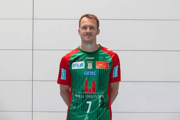 20.07.2026, xtgx, Handball, Opel HBL, SC Magdeburg Media Day v.l. Felix Claar (Magdeburg, 7) Portrait, Portraet, Einzelbild Magdeburg *** July 20, 2026, xtgx, Handball, Opel HBL, SC Magdeburg Media Day, left: Felix Claar, Magdeburg, 7 Portrait, Portrait, Single Image, Magdeburg