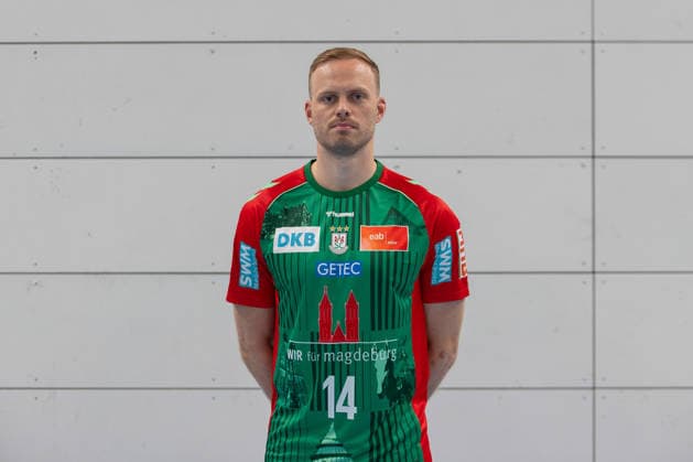 20.07.2026, xtgx, Handball, Opel HBL, SC Magdeburg Media Day v.l. Omar Ingi Magnusson (Magdeburg, 14) Portrait, Portraet, Einzelbild Magdeburg *** July 20, 2026, xtgx, Handball, Opel HBL, SC Magdeburg Media Day, from left: Omar Ingi Magnusson, Magdeburg, 14 Portrait, Portraet, Single Image, Magdeburg