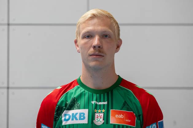 20.07.2026, xtgx, Handball, Opel HBL, SC Magdeburg Media Day v.l. Magnus Saugstrup (Magdeburg, 23) Portrait, Portraet, Einzelbild Magdeburg *** July 20, 2026, xtgx, Handball, Opel HBL, SC Magdeburg Media Day, from left: Magnus Saugstrup, Magdeburg, 23, portrait, single image, Magdeburg