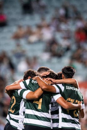 July 20, 2026, Faro, Faro, Portugal: Silas Andresen of Sporting CP celebrates scoring his sides third goal of the match during the Pre-Season Friendly match between Sporting CP and RC Strasbourg Alsace at Estadio do Algarve in Faro on July 20, 2026 Faro Portugal - ZUMAg283 20260720_zsp_g283_054 Copyright: xJoaoxGregoriox