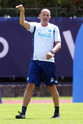 DIMARO , ITALY: Massimiliano Allegri of SSC Napoli during the pre season training session in Dimaro, Italy. Copyright: xFOTOAGENZIAx