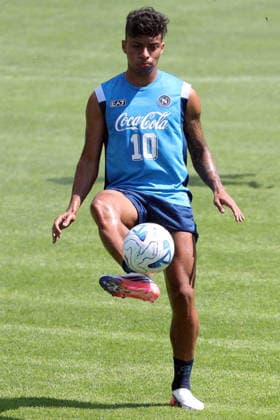 DIMARO , ITALY: ALISSON SANTOS of SSC Napoli during the pre season training session in Dimaro, Italy. Copyright: xFOTOAGENZIAx