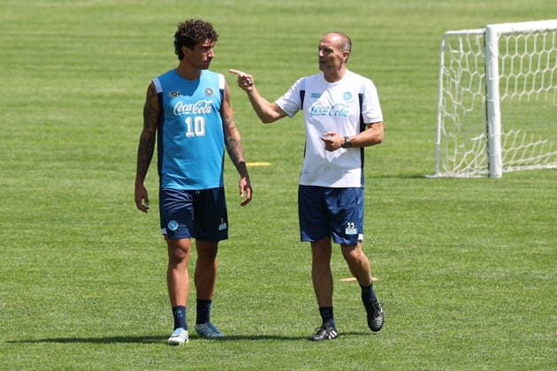 Football, Italy, SSC Napoli, Training