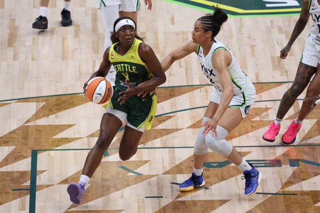 Basketball, Women's, WNBA, Seattle Storm v Minnesota Lynx