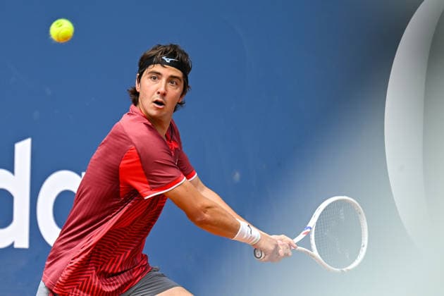 TENNIS - ATP, Tennis Herren Generali Open 2026 KITZBUEHEL,AUSTRIA,21.JUL.26 - TENNIS - ATP World Tour, Generali Open. Image shows Aleksandar Shevchenko (KAZ).  GEPAxpictures xDanielxSchoenherr