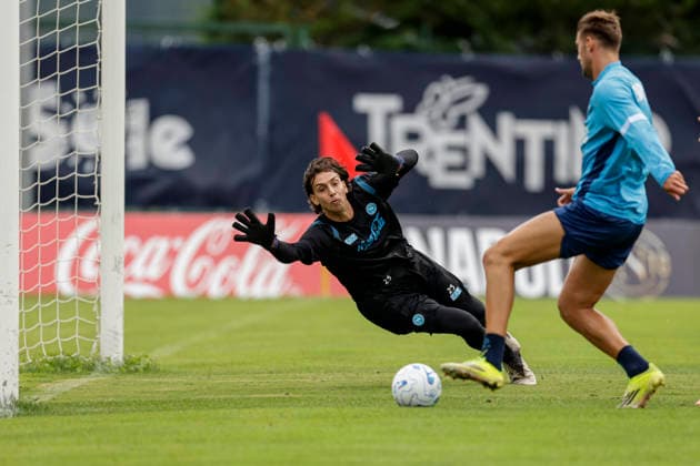 SSC Napoli preseason 2026-27 during fifth day SSC Napoli s 2026-27 preseason training camp in val di sole in Trentino, Dimaro Folgarida July, 21 2026. _BPH7129 Copyright: xAntonioxBalascox