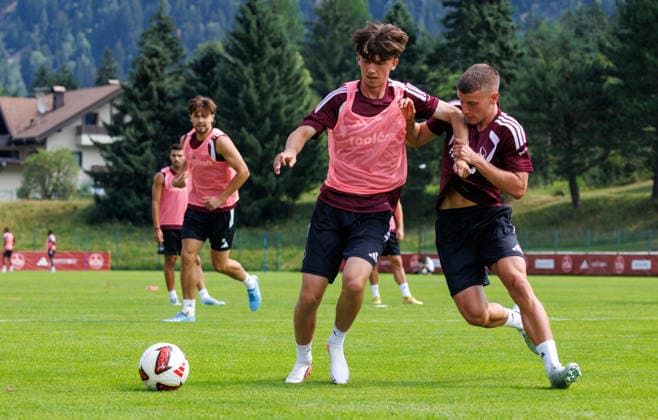 Football, 2nd Bundesliga, 1. FC Nürnberg, training camp in South Tyrol