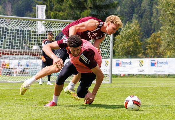 21.07.2026 - Fussball - 2. Fussball-Bundesliga - Saison 2026 2027 - 1. FC Nürnberg FCN Club - Trainingslager Sommer Sommertrainingslager Gais - Bruneck - Südtirol - Zink DaMa - xdaxmax - Piet Scobel (19, 1. FC Nürnberg FCN ) Khalid Abu El Haija (44, 1. FC Nürnberg FCN ) *** July 21, 2026 Soccer 2 Soccer Bundesliga 2026–2027 Season 1 FC Nuremberg FCN Club Summer Training Camp Summer Training Camp in Gais, Brunico, South Tyrol Zink DaMa xdaxmax Piet Scobel 19, 1 FC Nuremberg (FCN) Khalid Abu El Haija 44, 1 FC Nuremberg (FCN)