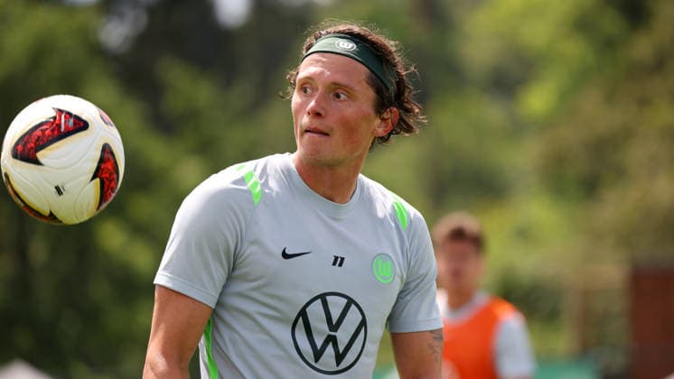 VfL Trainingslager, Weimarer Land Blankenhain, 21.07.2026, Fußball, Herren, Saison 2026 2027, 2. BL, VfL Wolfsburg, Sommer-Trainingslager: Tag 3., Fabian Reese (VfL Wolfsburg) Weimarer Land, Thüringen Deutschland *** VfL Training Camp, Weimarer Land Blankenhain, July 21, 2026, Soccer, Men s, 2026–2027 Season, 2nd Bundesliga, VfL Wolfsburg, Summer Training Camp Day 3, Fabian Reese, VfL Wolfsburg, Weimarer Land, Thuringia, Germany