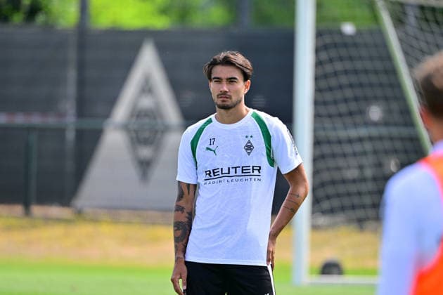 21.07.2026; Moenchengladbach; Fussball, Herren, Saison 2026 2027, Training Borussia Moenchengladbach Jens Castrop (Gladbach) DFL regulations prohibit any use of photographs as image sequences and or quasi-video. ista-Borussia-Park NRW Deutschland *** July 21, 2026, Mönchengladbach, Soccer, Men s, 2026–2027 Season, Borussia Mönchengladbach Training, Jens Castrop, Gladbach. DFL regulations prohibit any use of photographs as image sequences and or quasi-video content at Borussia Park, North Rhine-Westphalia, Germany.