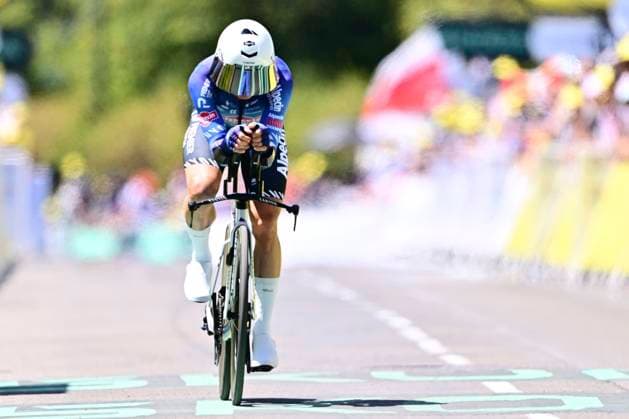 Tour de France 2026 Stage 16 THONON-LES-BAINS, FRANCE - JULY 21 : Philipsen Jasper (BEL) of Alpecin - Premier Tech during stage 16 of the 113rd edition of Tour de France an UCI World Tour 2.UWT Individual Time Trial stage for Men Elite of 26 km with start in Evian-les-Bains and finish in Thonon-les-Bains on July 21, 2026 in Thonon-les-Bains, France, 21 07 2026 Thonon-les-Bains France  Copyright: xPeterxDexVoechtx