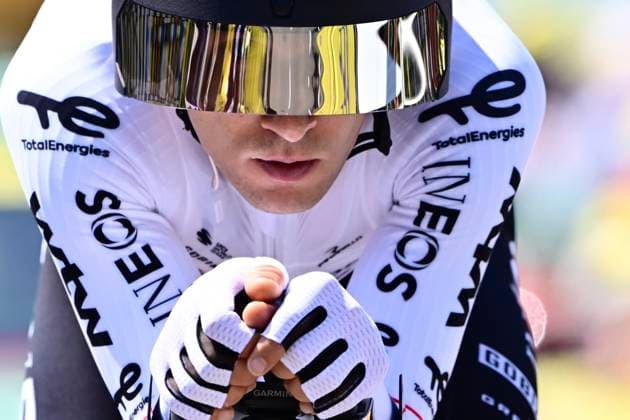 Tour de France 2026 Stage 16 THONON-LES-BAINS, FRANCE - JULY 21 : Kwiatkowski Michal (POL) of Netcompany INEOS during stage 16 of the 113rd edition of Tour de France an UCI World Tour 2.UWT Individual Time Trial stage for Men Elite of 26 km with start in Evian-les-Bains and finish in Thonon-les-Bains on July 21, 2026 in Thonon-les-Bains, France, 21 07 2026 Thonon-les-Bains France  Copyright: xPeterxDexVoechtx