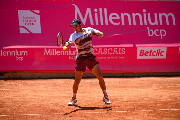 July 21, 2026, Lisbon, Lisbon, Portugal: PLAYER NAME in action during the Round of 32 at the Millennium Estoril Open ATP, Tennis Herren tennis tournament at Clube de Tenis do Estoril. Lisbon Portugal - ZUMAr238 0862296125st Copyright: xRicardoxRochax