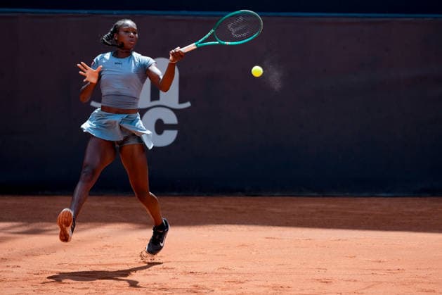 MSC Hamburg Ladies Open - Day 2 Noma Noha Akugue of Germany plays against Valentina Steiner of Germany during their Round of 32 match at the 2026 MSC Hamburg Ladies Open Women s tennis tournament at Am Rothenbaum in Hamburg, Germany. Hamburg Hamburg Greece  Copyright: xOwenxHammondx originalFilename:hammond-2026msch260721_npQYb.jpg