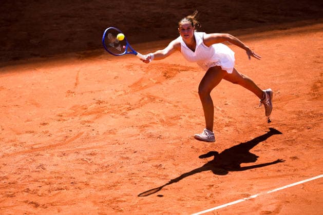 MSC Hamburg Ladies Open - Day 2 Valentina Steiner of Germany plays against Noma Noha Akugue of Germany during their Round of 32 match at the 2026 MSC Hamburg Ladies Open Women s tennis tournament at Am Rothenbaum in Hamburg, Germany. Hamburg Hamburg Greece  Copyright: xOwenxHammondx originalFilename:hammond-2026msch260721_nps5g.jpg