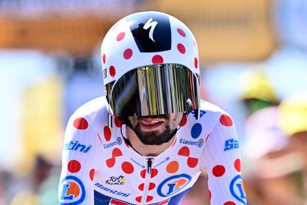 Tour de France 2026 Stage 16 THONON-LES-BAINS, FRANCE - JULY 21 : Paret-Peintre Valentin (FRA) of Soudal Quick-Step during stage 16 of the 113rd edition of Tour de France an UCI World Tour 2.UWT Individual Time Trial stage for Men Elite of 26 km with start in Evian-les-Bains and finish in Thonon-les-Bains on July 21, 2026 in Thonon-les-Bains, France, 21 07 2026 Thonon-les-Bains France  Copyright: xPeterxDexVoechtx