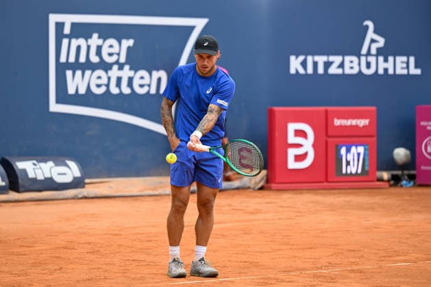 TENNIS - ATP, Tennis Herren Generali Open 2026 KITZBUEHEL,AUSTRIA,21.JUL.26 - TENNIS - ATP World Tour, Generali Open. Image shows Alex Molcan (SVK).  GEPAxpictures xDanielxSchoenherr