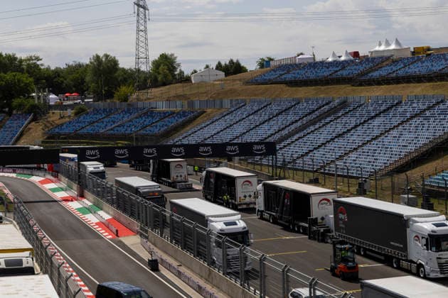 Formula 1 AWS Hungarian Grand Prix 2026. Formula 1 AWS Hungarian Grand Prix 2026. preparations on July 21., 2026 in Hungaroring, Mogyorod, Hungary, Vanessza Ruzsa Zsombor Toth Photography Mogyorod Hungaroring Pest Hungary Copyright: xVanesszaxRuzsax