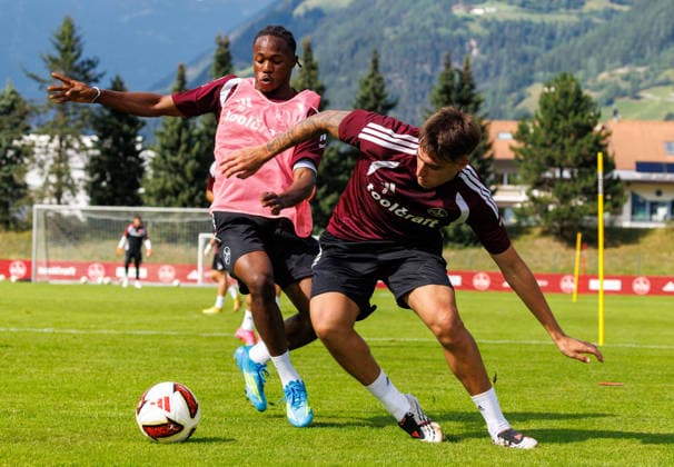 21.07.2026 - Fussball - 2. Fussball-Bundesliga - Saison 2026 2027 - 1. FC Nürnberg FCN Club - Trainingslager Sommer Sommertrainingslager Gais - Bruneck - Südtirol - Zink DaMa - xdaxmax - Mohamed Ali Zoma (23, 1. FC Nürnberg FCN ) Javier Fernandez (8, 1. FC Nürnberg FCN ) *** July 21, 2026 Soccer 2 Soccer Bundesliga 2026–2027 Season 1 FC Nuremberg (FCN) Club Summer Training Camp Summer Training Camp in Gais, Brunico, South Tyrol Zink DaMa xdaxmax Mohamed Ali Zoma 23, 1 FC Nuremberg (FCN) Javier Fernandez 8, 1 FC Nuremberg (FCN)