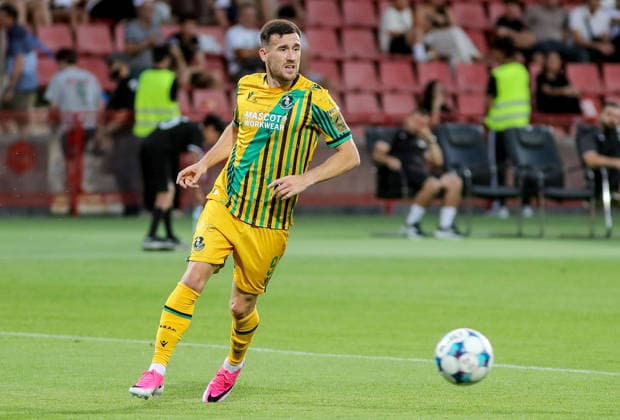 UEFA Champions League Second Qualifying Round First Leg, Vazgen Sargsyan Republican Stadium, Yerevan, Armenia 21 7 2026 Ararat Armenia vs Shamrock Rovers Shamrock Rovers Aaron Greene Aaron Greene 21 7 2026  Copyright: xx AG6I0318A