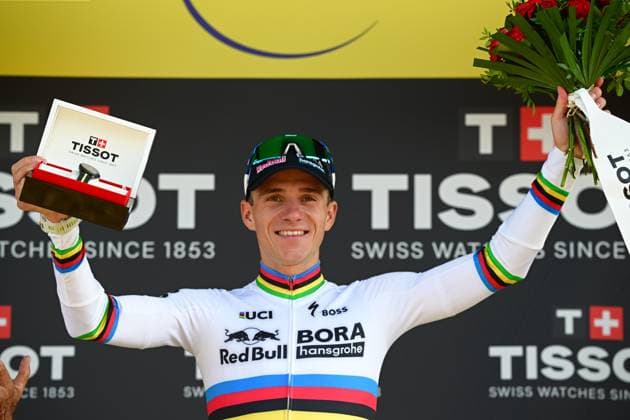 Cycling, Tour de France, Stage 16, Individual time trial, Winner: Remco Evenepoel