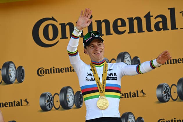 21-07-2026 Tour De France; Tappa 16 Evian Les Bains - Thonon Les Bains; 2026, Red Bull - Bora Hansgrohe; Evenepoel, Remco; Thonon Les Bains; 