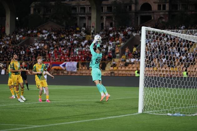 RECORD DATE NOT STATED UEFA Champions League: FC Ararat-Armenia v Shamrock Rovers FC Bravim during the UEFA Champions League match between FC Ararat-Armenia and Shamrock Rovers FC at Vazgen Sargsyan Republican Stadium in Yerevan, Armenia on July 21, 2026