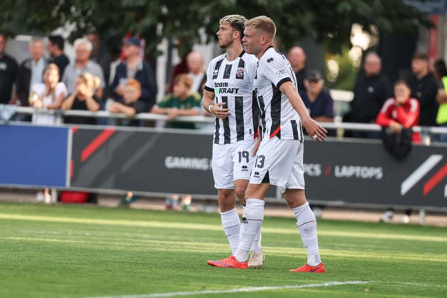 3. Liga; Toto-Pokal - VfB Forstinning - FC Ingolstadt 04; Tor Jubel Treffer 0:2 Lars Lokotsch (13, FCI) Linus Rosenlöcher (19, FCI) Toto Pokal - FC Ingolstadt 04 VfB Forstinning Saison 2026 2027 *** 3rd Division Toto Cup: VfB Forstinning vs. FC Ingolstadt 04 – Goal Celebration – Score 0–2 – Lars Lokotsch 13, FCI Linus Rosenlöcher 19, FCI Toto Cup FC Ingolstadt 04 vs. VfB Forstinning 2026–2027 Season