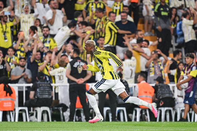Fenerbahce v Gornik Zabrze - UEFA Champions League Second Qualifying Round ISTANBUL, TURKIYE - JULY 21: Fenerbahce s Anderson Talisca (94) celebrates after scoring a goal during the UEFA Champions League second qualifying round first-leg match against Gornik Zabrze at Chobani Stadium in Istanbul, Turkiye, on July 21, 2026. Celal Gunes Anadolu Istanbul Turkey. Editorial use only. Please get in touch for any other usage.  Copyright: x2026xAnadoluxCelalxGunesx