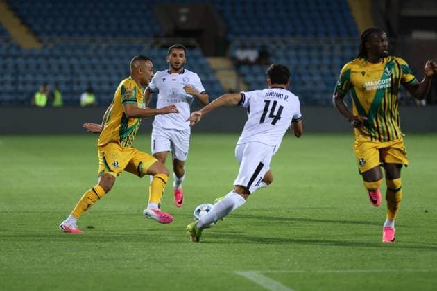 RECORD DATE NOT STATED UEFA Champions League: FC Ararat-Armenia v Shamrock Rovers FC Graham Burke during the UEFA Champions League match between FC Ararat-Armenia and Shamrock Rovers FC at Vazgen Sargsyan Republican Stadium in Yerevan, Armenia on July 21, 2026