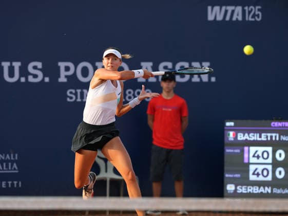 37th WTA, Tennis Damen Palermo Ladies Open 2026 Raluca Georgiana Serban of Cyprus plays during the 37th Palermo Ladies Open WTA 125 in Palermo, Italy, on July 21, 2026. Palermo Italy  Copyright: xGabrielexMaricchiolox originalFilename:maricchiolo-37thwtap260721_npZ7j.jpg
