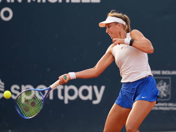 37th WTA, Tennis Damen Palermo Ladies Open 2026 Caroline Werner of Germany plays during the 37th Palermo Ladies Open WTA 125 in Palermo, Italy, on July 21, 2026. Palermo Italy  Copyright: xGabrielexMaricchiolox originalFilename:maricchiolo-37thwtap260721_npfup.jpg