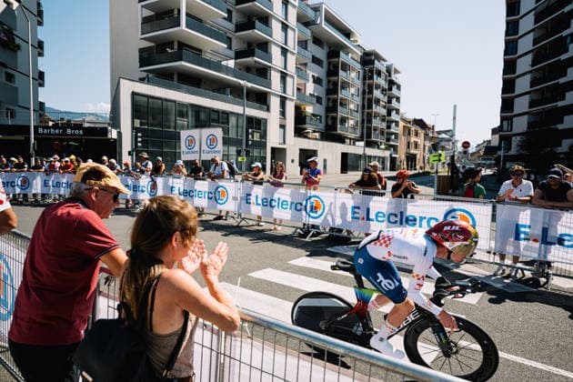 113th Tour de France 2026 - Stage 16 Nicolas Breuillard of TotalEnergies during the 16th stage of the 113th Tour de France, a time trial between Evian and Thonon. Thonon-les-Bains France  Copyright: xGautierxDemouveauxx originalFilename:demouveaux-notitle260721_npxkR.jpg