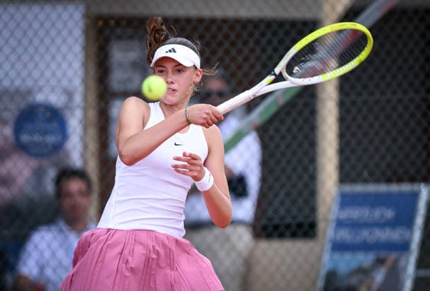 Tennis Frauen World Tennis AHG BMW Cup Bildechingen 2026 21.07.2026 Francesca Parcelli (GER) *** Women s Tennis World Tennis AHG BMW Cup Bildechingen 2026 July 21, 2026 Francesca Parcelli GER