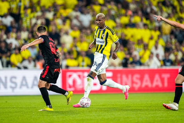 Fenerbahce SK v Gornik Zabrze - UEFA Champions League 2026 27 Second Qualifying Round First Leg Anderson Talisca of Fenerbahce is in action during the UEFA Champions League 2026 27 second qualifying round first leg match between Fenerbahce SK and Gornik Zabrze at Fenerbahce Sukru Saracoglu Spor Kompleksi in Istanbul, Turkey, on July 21, 2026. Istanbul Istanbul Turkey  Copyright: xYagizxGurtugx originalFilename:gurtug-fenerbah260721_npW5Y.jpg