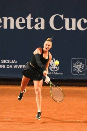 TENNIS - International Tennis Tournament - 37th Palermo Ladies Open Photo by IPA ABACAPRESS.COM86878861 - Palermo, Italy, July 2026. Country Time Club, Palermo Ladies Open 2026, a women s professional tennis tournament on the WTA, Tennis Damen 125 circuit. Pictured: Anastasia Abbagnato vs. Clara Burel Palermo Italy  Copyright: xIPAxSport ABACAx