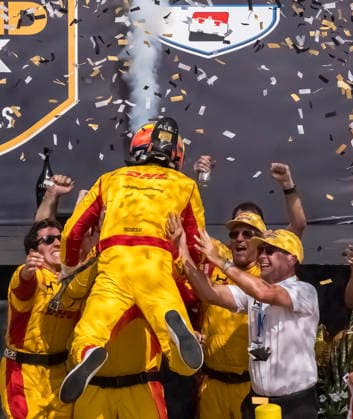 July 20, 2026, Lebanon, Tennessee, USA: IndyCar, Indy Car, IRL, USA SERIES driver, ALEX PALOU (10) (ESP) of Barcelona, Spain, wins the Music City Grand Prix at Nashville Superspeedway in LEBANON, Tennessee. Lebanon USA - ZUMAa161 20260720_aaa_a161_039 Copyright: xWalterxG.xArcexSr.x